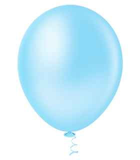 Encontraproduto.com.br - Balão GranFesta Redondo Tamanho 9 Azul Claro c/50 - Pic Pic